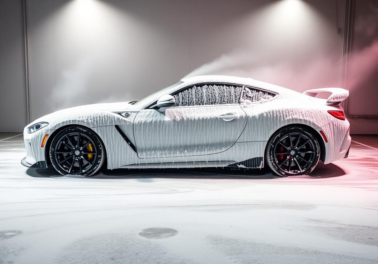 Snow foam pre-wash
